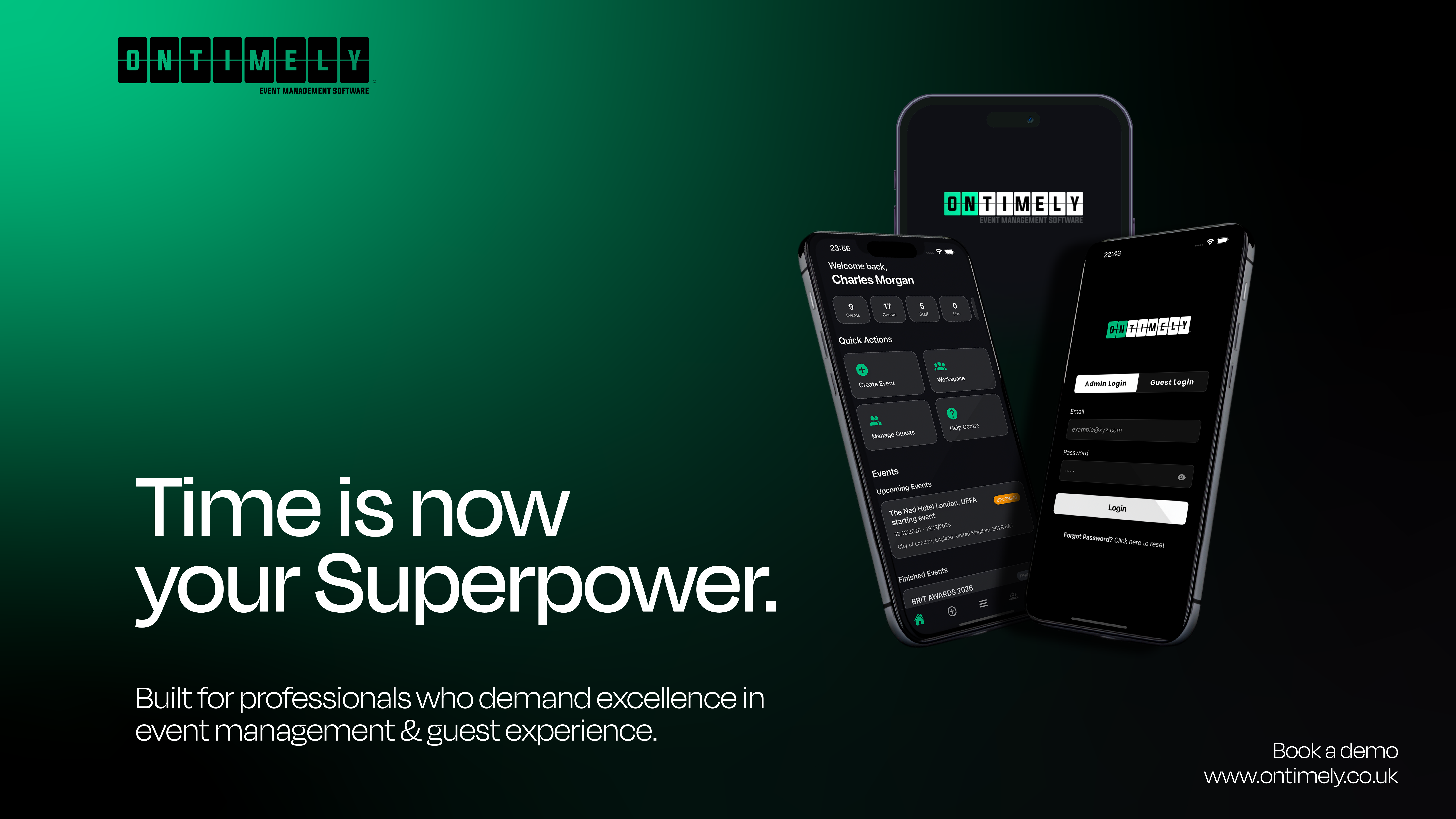 OnTimely event management platform